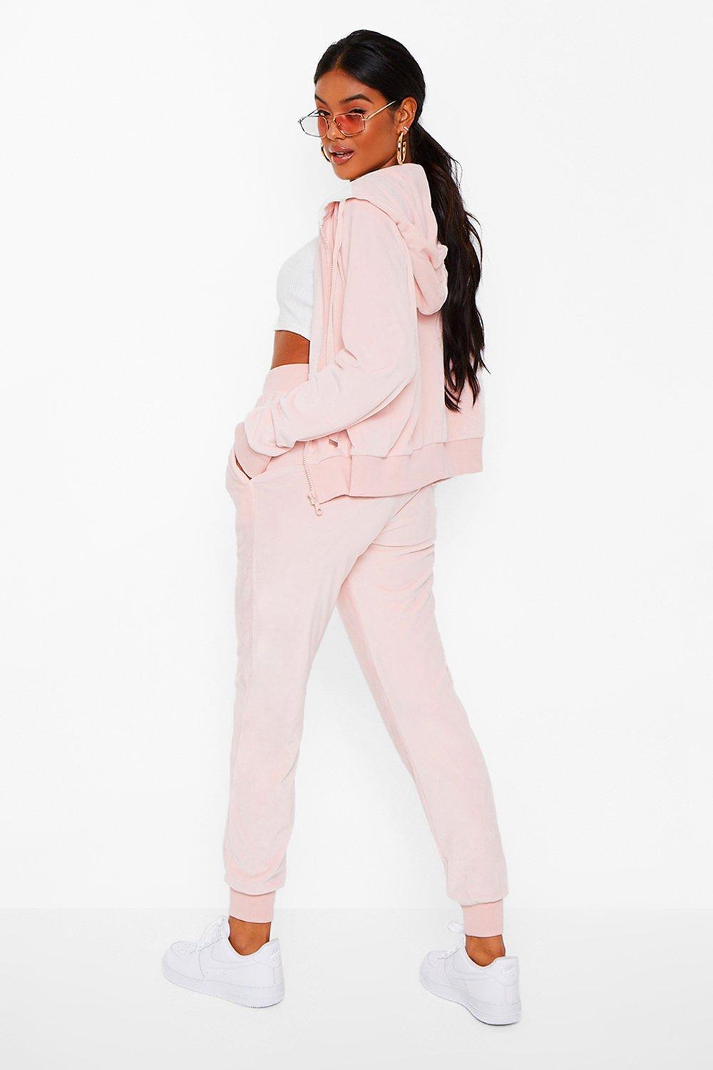 Baby pink joggers discount set